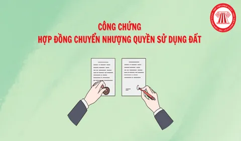 Hợp đồng công chứng đất đai