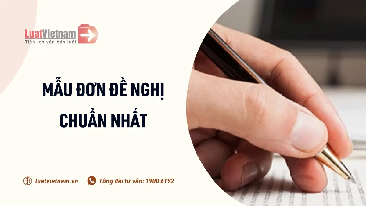 Hướng dẫn viết mẫu đơn