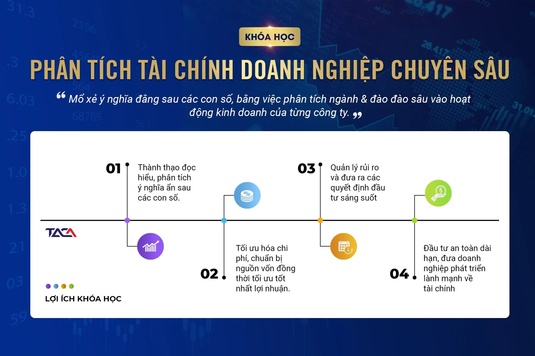 Lợi ích của khóa học phân tích báo cáo tài chính