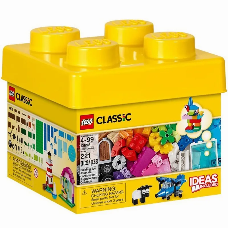 Trẻ em vui chơi xếp hình Lego 10692