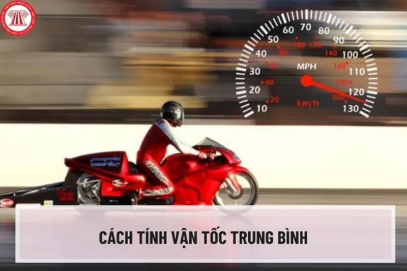 Cách tính vận tốc trung bình