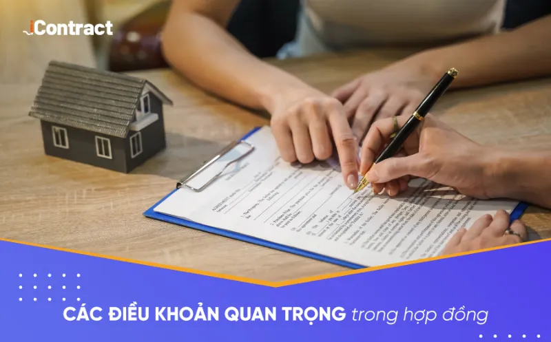 Chữ ký của các bên trong hợp đồng mua bán đất