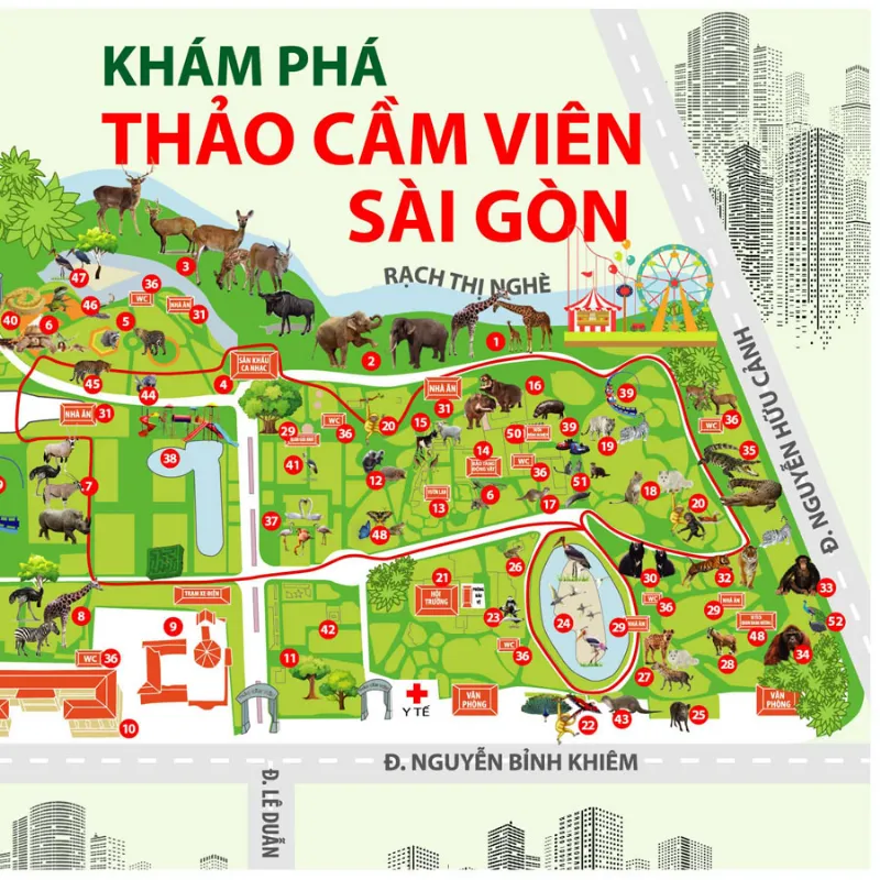 Bảng giá vé Thảo Cầm Viên 2023