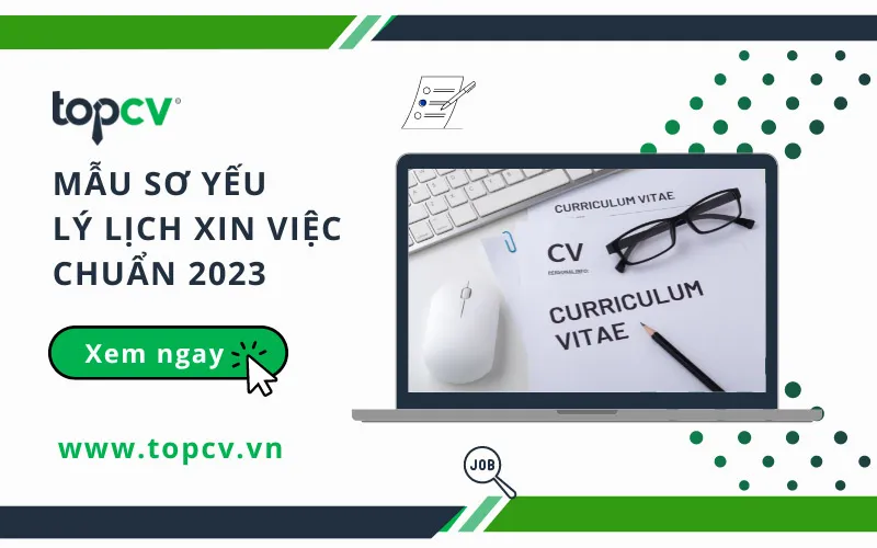 Mẫu hồ sơ xin việc công nhân