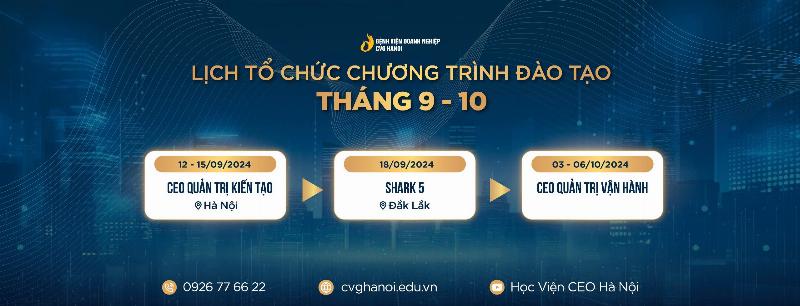 Học Viện CEO Hà Nội Khóa Học