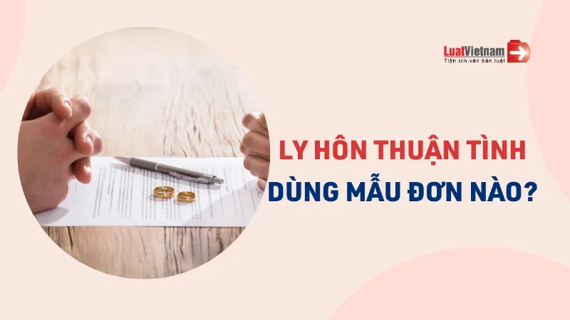 Ly hôn thuận thỏa