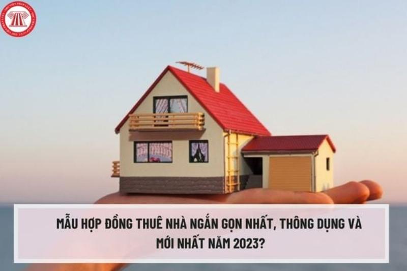 Mẫu Hợp Đồng Thuê Nhà Nguyên Căn