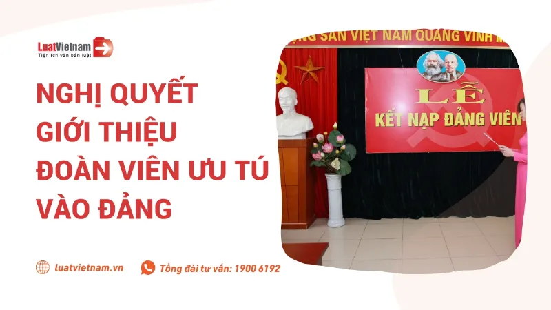 Quy Trình Viết Mẫu Giới Thiệu Đoàn Viên Ưu Tú Vào Đảng