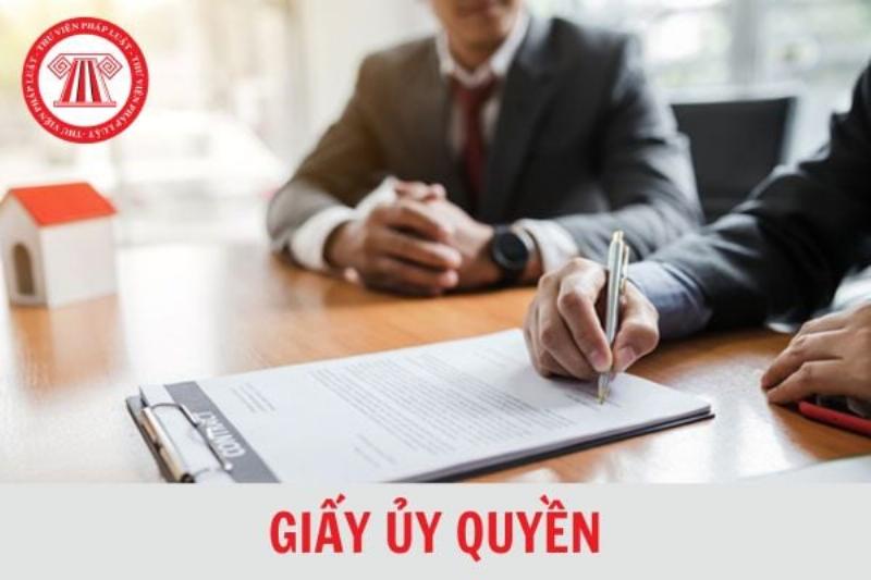 Mẫu Giấy Ủy Quyền Cơ Bản