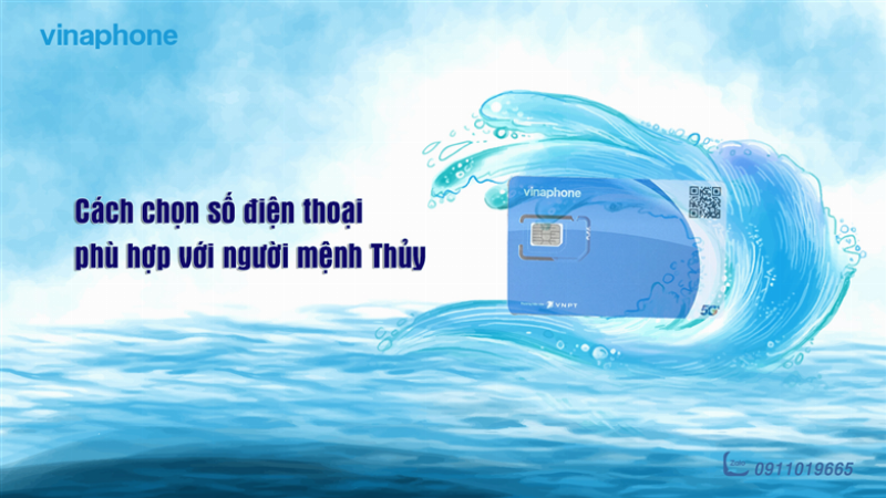 Mệnh Thủy hợp số 1 và 6