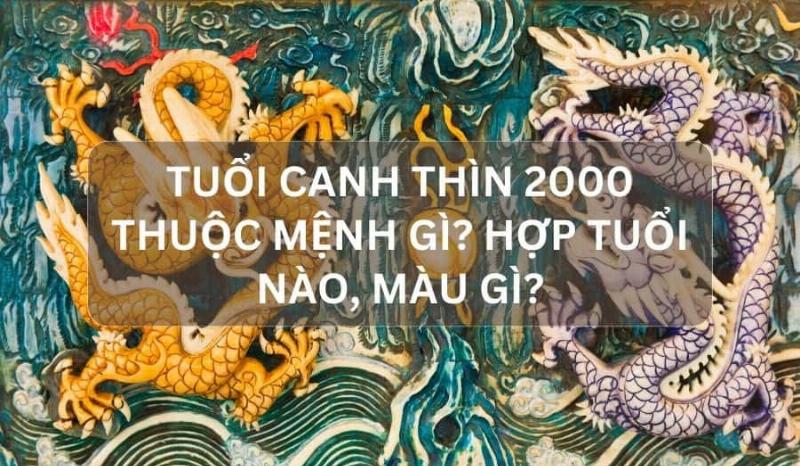 Tính cách người tuổi Canh Thìn