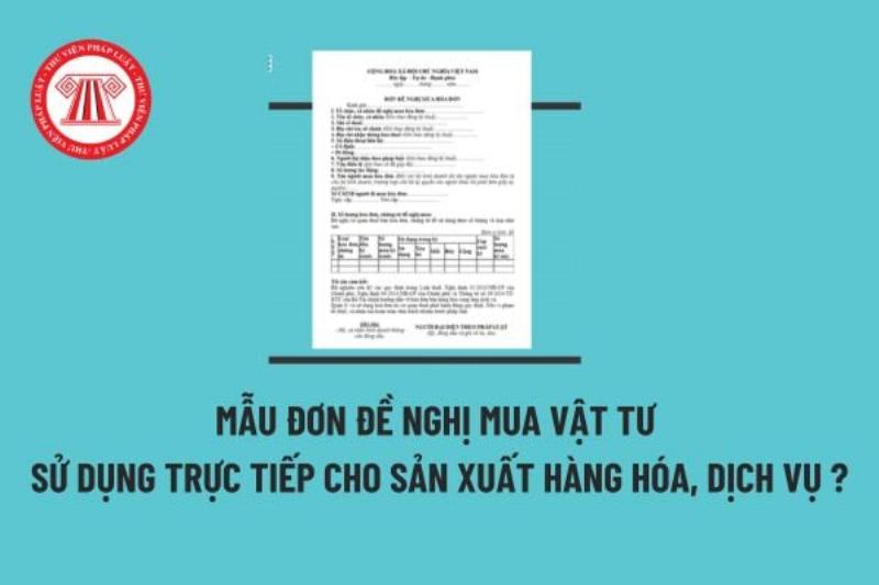 Kiểm Soát Chi Phí với Mẫu Đề Nghị Mua Vật Tư