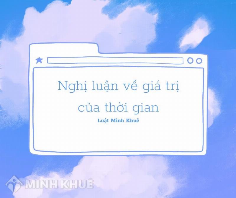 Ý nghĩa của thời gian