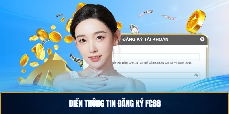 Cần điền đủ - đúng trường thông tin trống trên màn hình